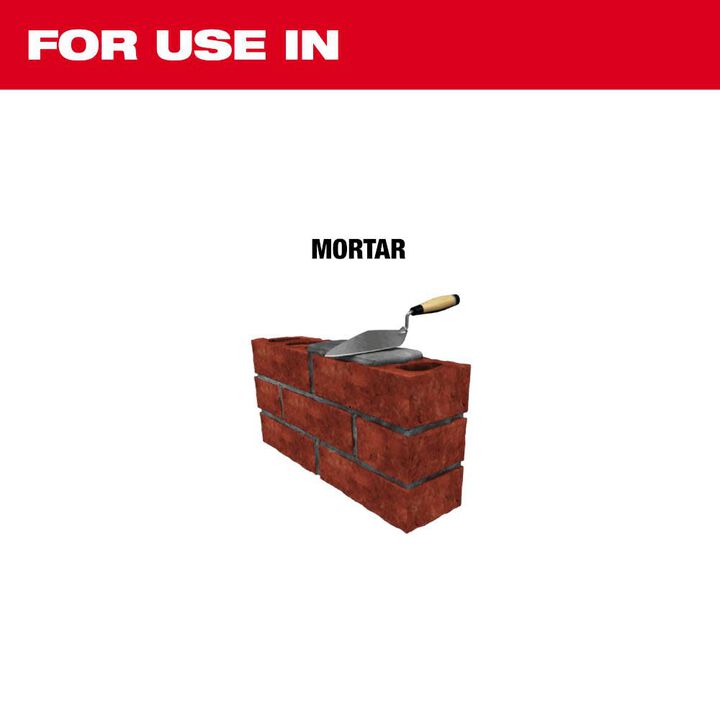Milwaukee SDS PLUS SLEDGE 3/8 in Mortar Knife, large image number 1