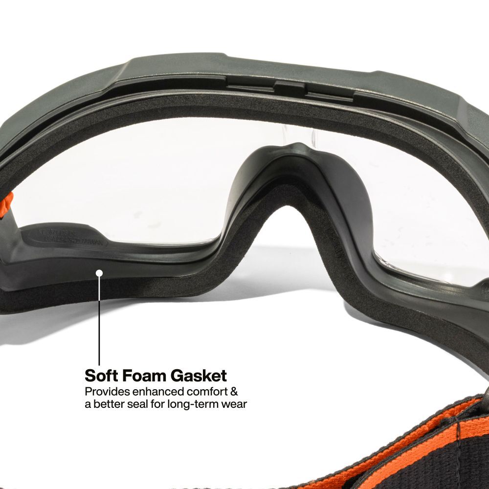 Klein Tools Compact Safety Goggles Clear Lens, large image number 3