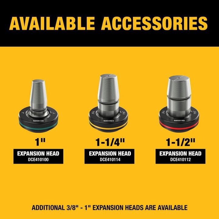 DEWALT 20V Max XR 1-1/2in PEX Expander Kit, large image number 6