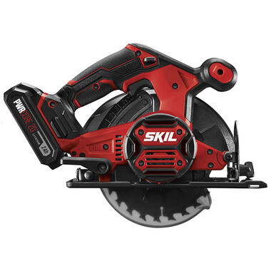SKIL 20V 6-1/2'' CIRCULAR SAW KIT WITH PWRCORE 20 2.0AH LITHIUM BATTERY, large image number 1