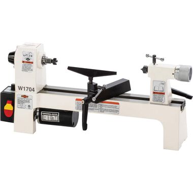 Shop Fox 8in x 13in Benchtop Wood Lathe 110V 1/3HP 1 Phase, large image number 0