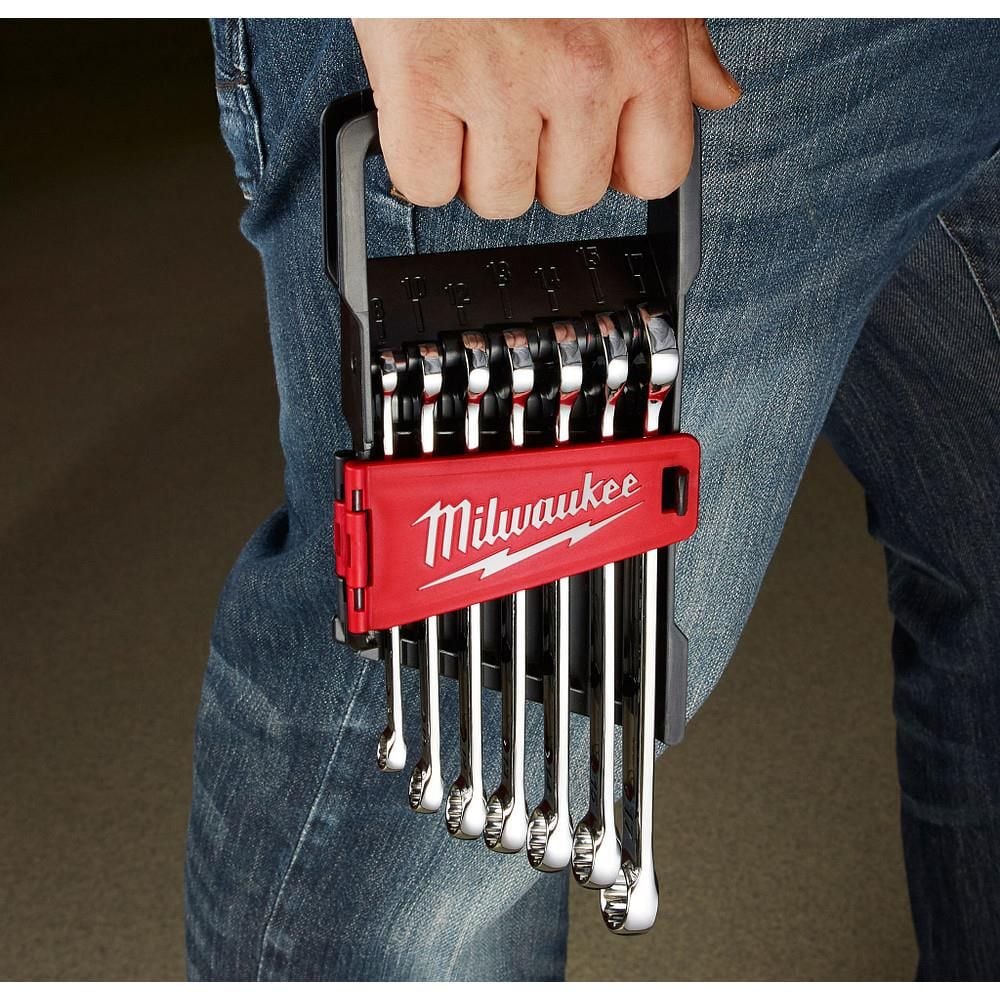 Milwaukee 7-Piece Combination Wrench Set - Metric, large image number 7