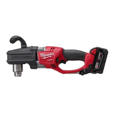 Milwaukee M18 FUEL Hole Hawg Right Angle Drill Kit with 1/2In Keyed Chuck, large image number 2