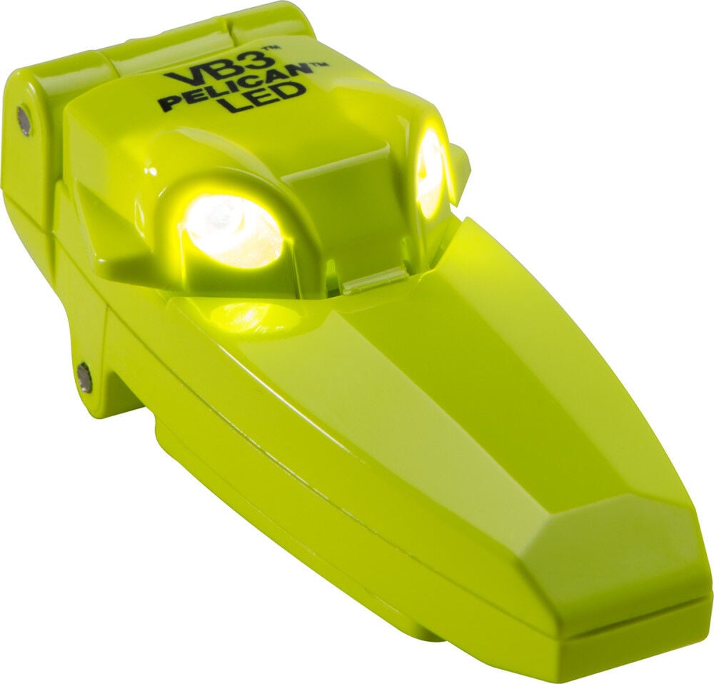 Pelican Xylex 2220 VB3 LED Flashlight, High-Vis Yellow – 022200-0101-245