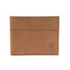 Carhartt Brown Saddle Leather Bifold Wallet, small image number 1