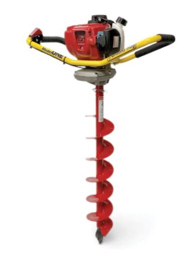 Ground Hog One-Man Hand-Held Earth Drill w/ Honda GX35
