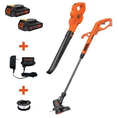 Black and Decker 2-Piece 20-volt MAX Cordless Power Equipment Combo Kit, large image number 1