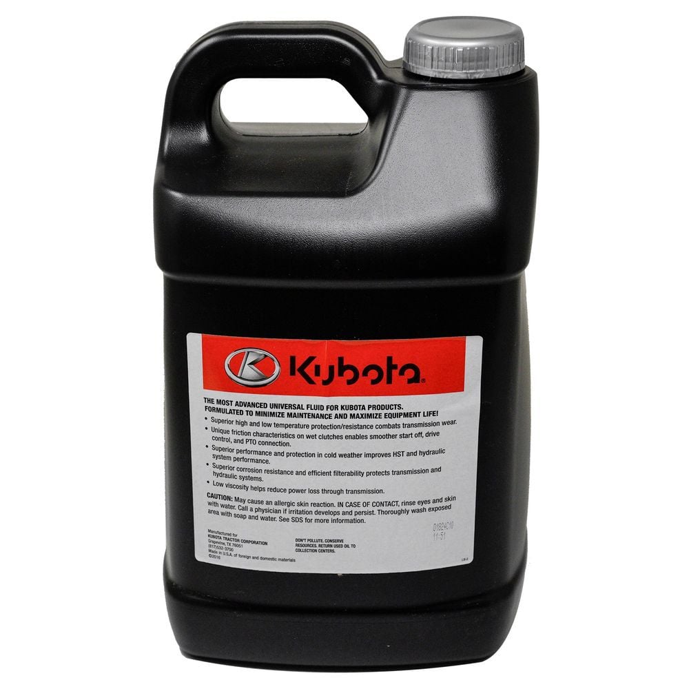 Kubota Parts 2.5 Gallon Super UDT2 Universal Liquid Trans-Hydraulic Fluid, large image number 2