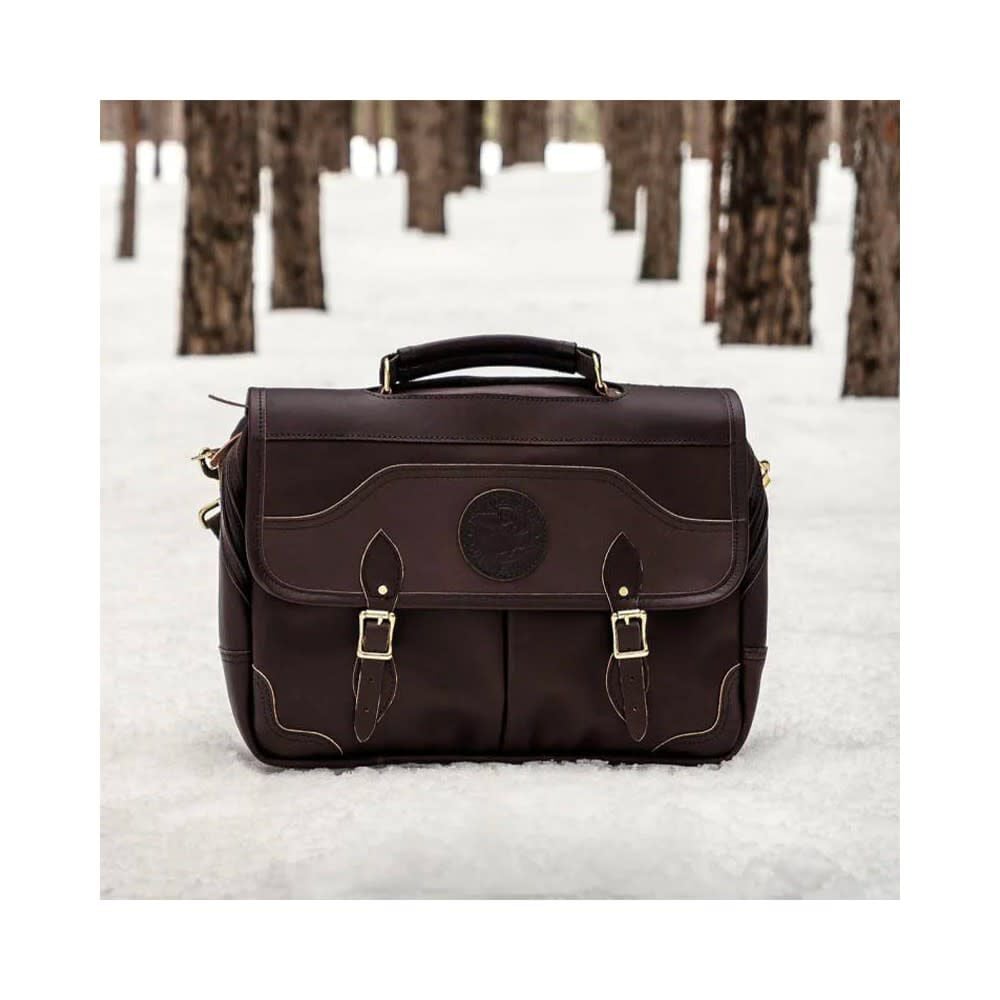 Duluth Pack Brown Leather Entrepreneur Briefcase, large image number 2