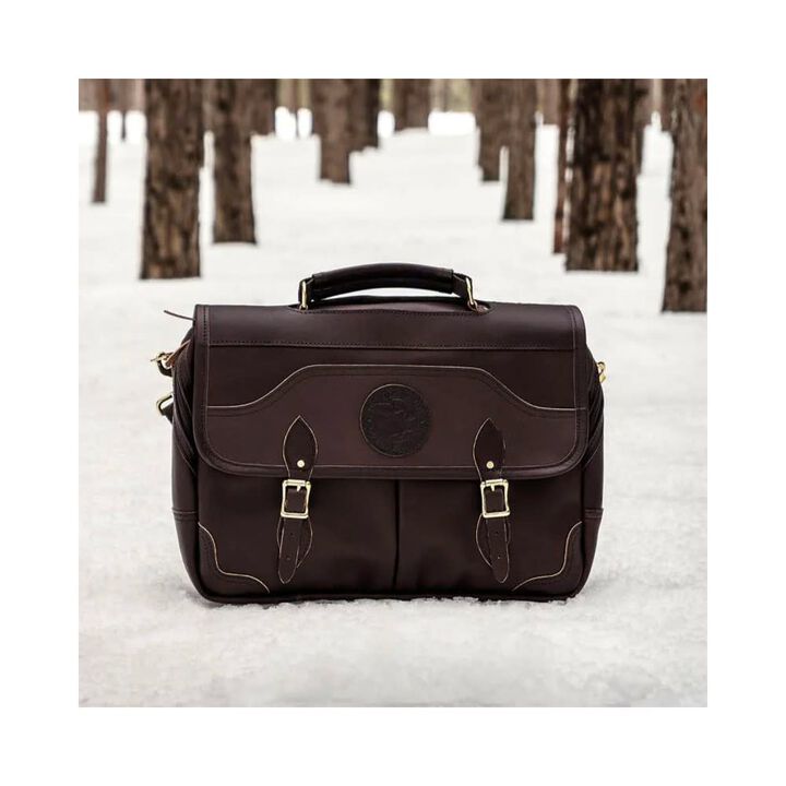 Duluth Pack Brown Leather Entrepreneur Briefcase, large image number 1
