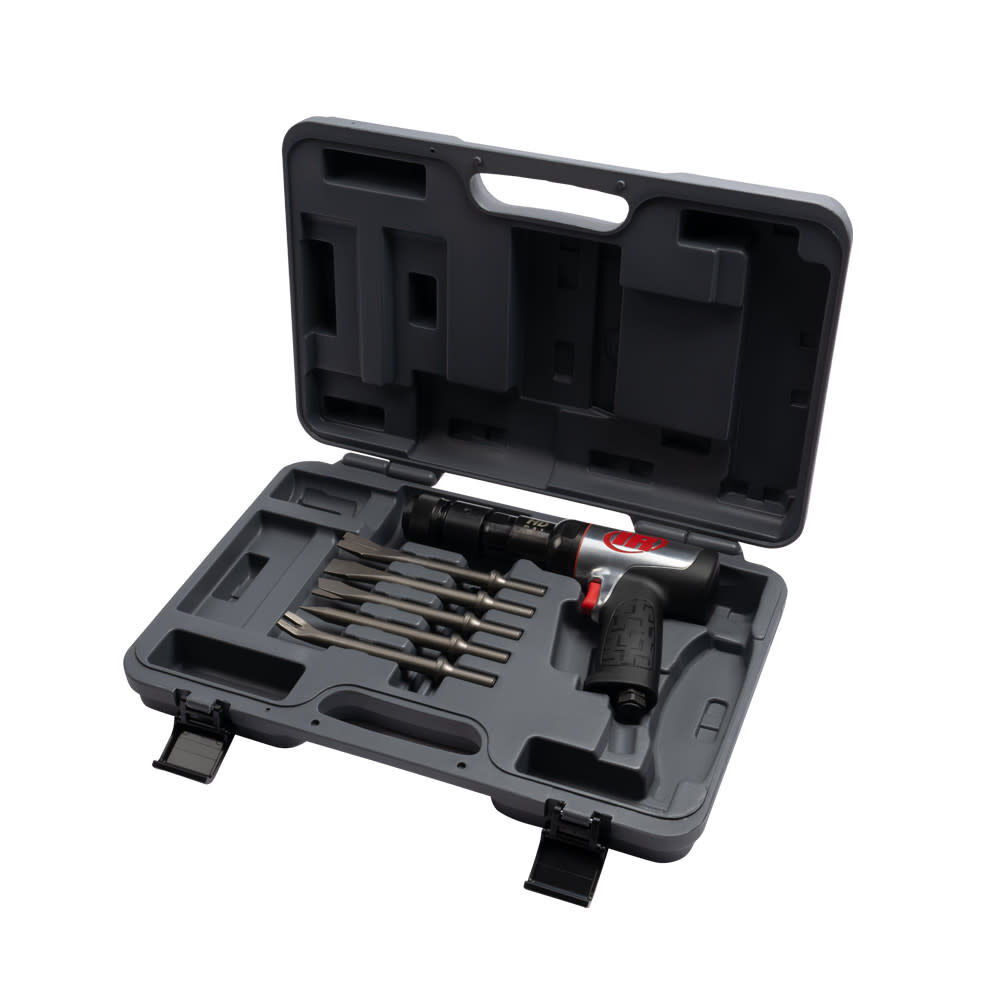 Ingersoll Rand Air Hammer and 5-Piece Chisel Set, 2600 BPM, large image number 2