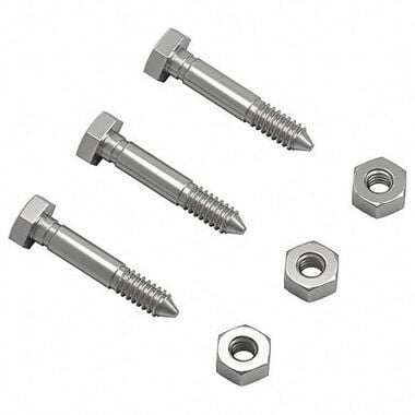 Ariens 1/4in Replacement Shear Bolt & Nut Kit 3pk