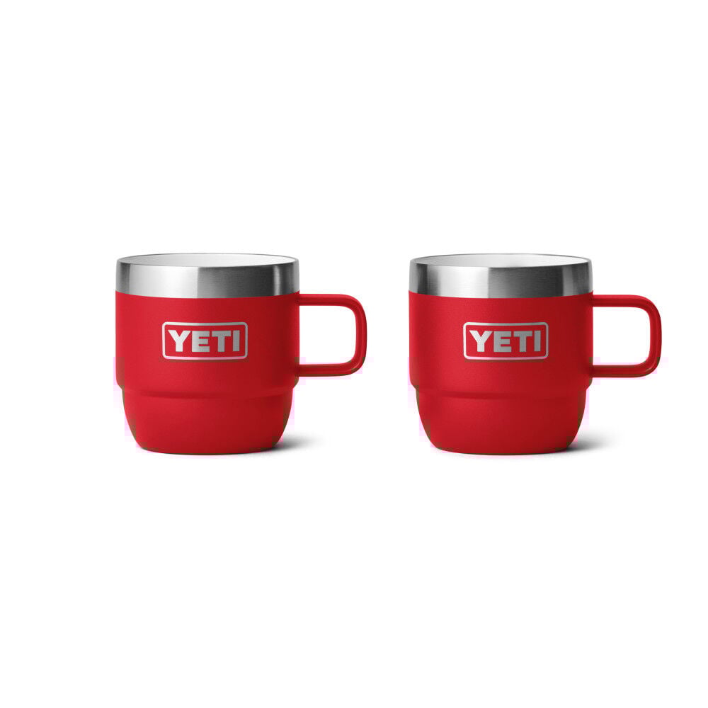 YETI 6oz Rambler Stackable Mug Rescue Red 2 Pack – 21071503793