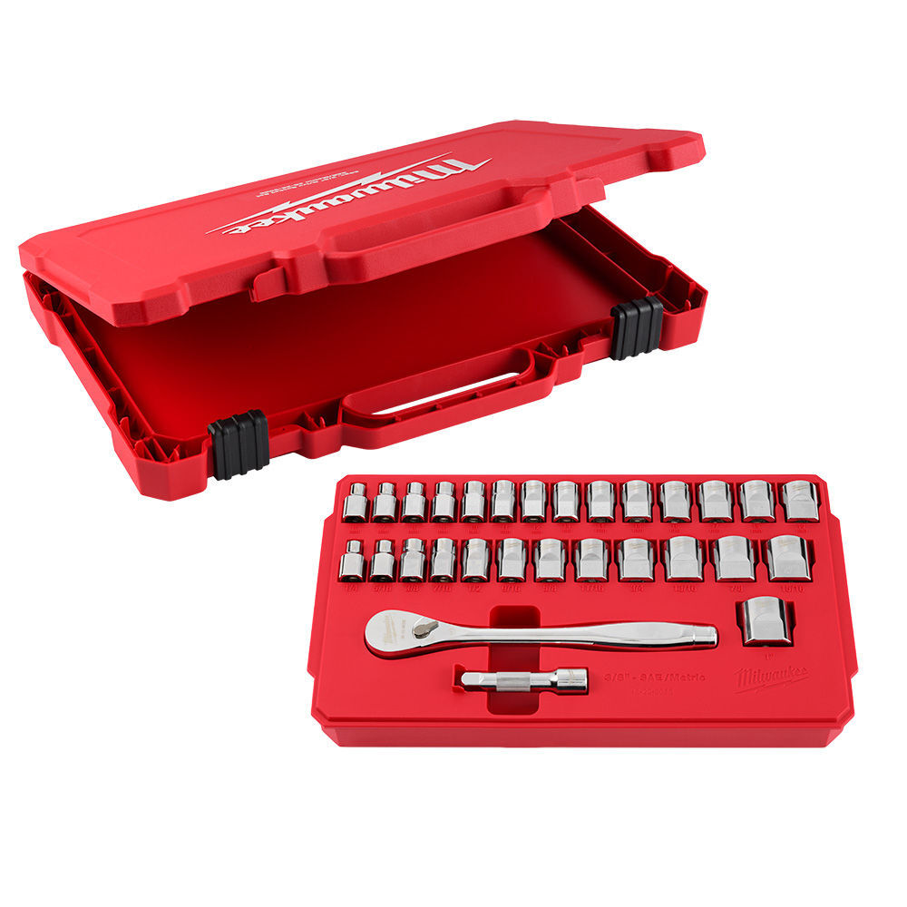 Milwaukee 29pc Ratchet and Socket Tool Set, large image number 2