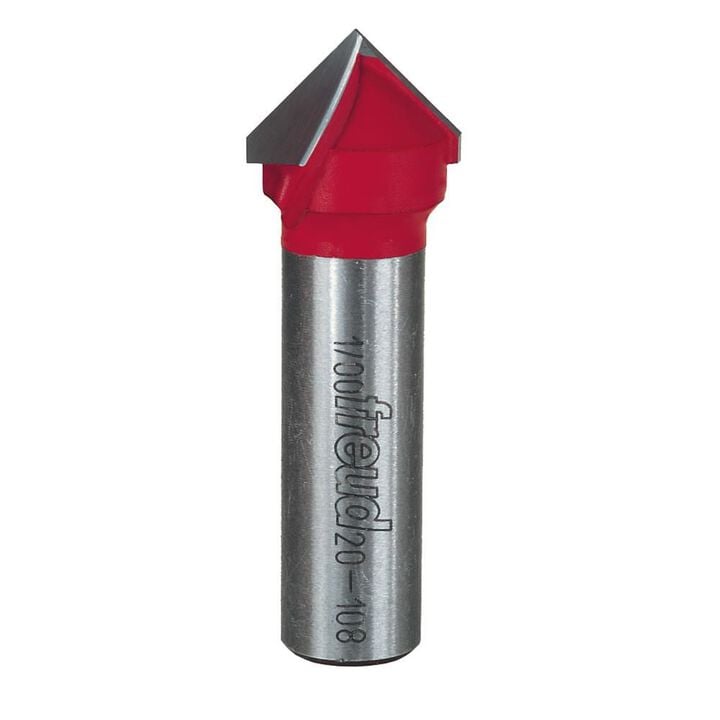 Freud 3/4 In. (Dia.) V Grooving Bit with 1/2 In. Shank, large image number 0
