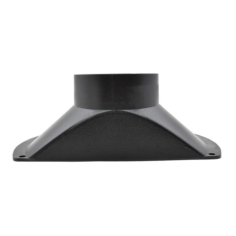 Big Horn 4.5 x 9.5 Inch Black ABS Dust Hood, large image number 1
