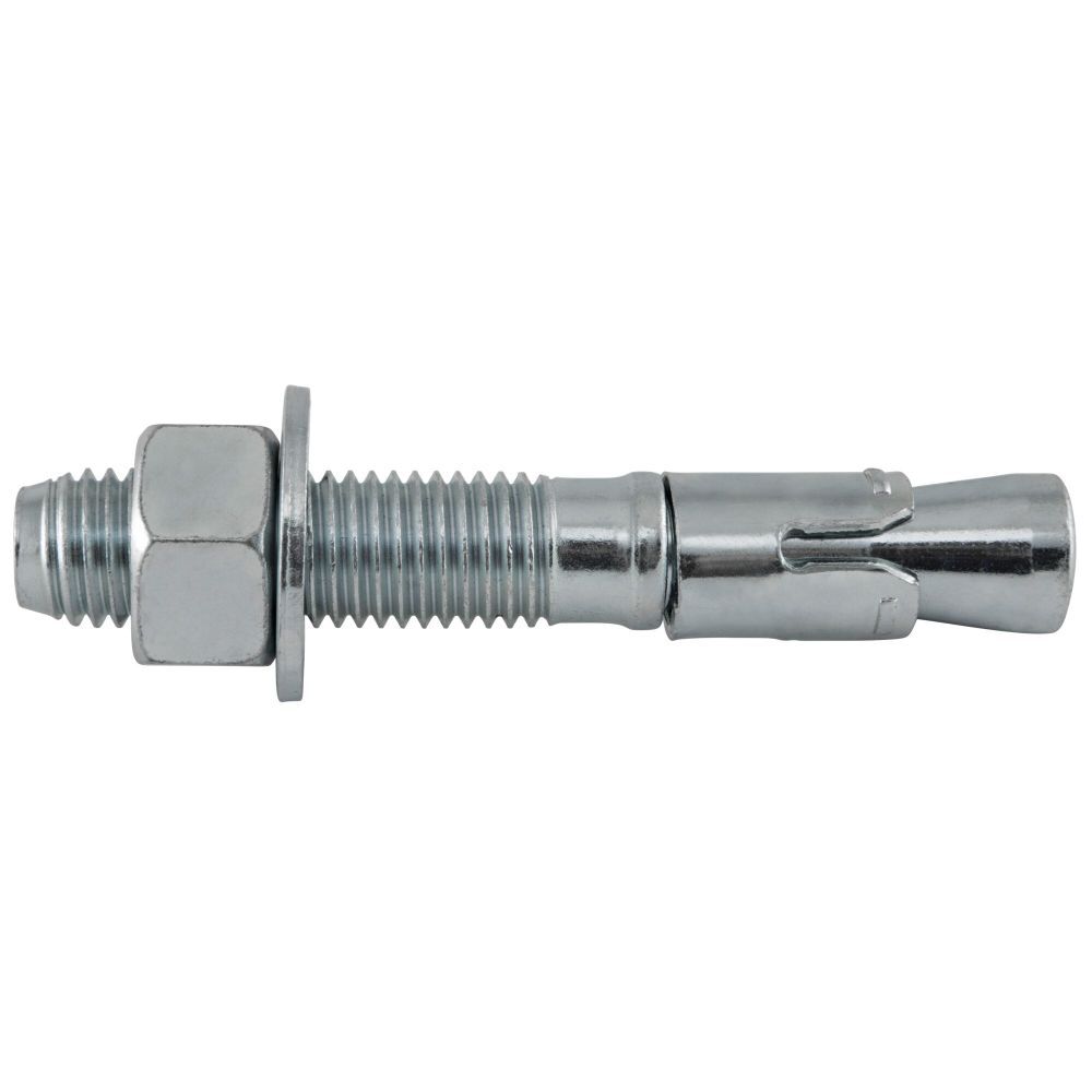 DEWALT 3/4 In. x 4-3/4 In. Power-Stud Carbon Steel Wedge Expansion Anchor - 20 Anchors, large image number 1