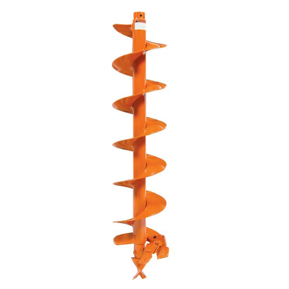 General Equipment 6 Inch Diameter 7/8 Inch Square Drive Ground Hog Type Earth Auger, large image number 1