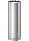 DEWALT 19 mm 1/2 Inch Drive 12-Point Metric Deep Socket, small image number 1