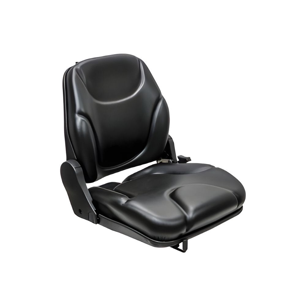 Uni Pro Water-Resistant Adjustable Vinyl Backrest Seat Black, large image number 3