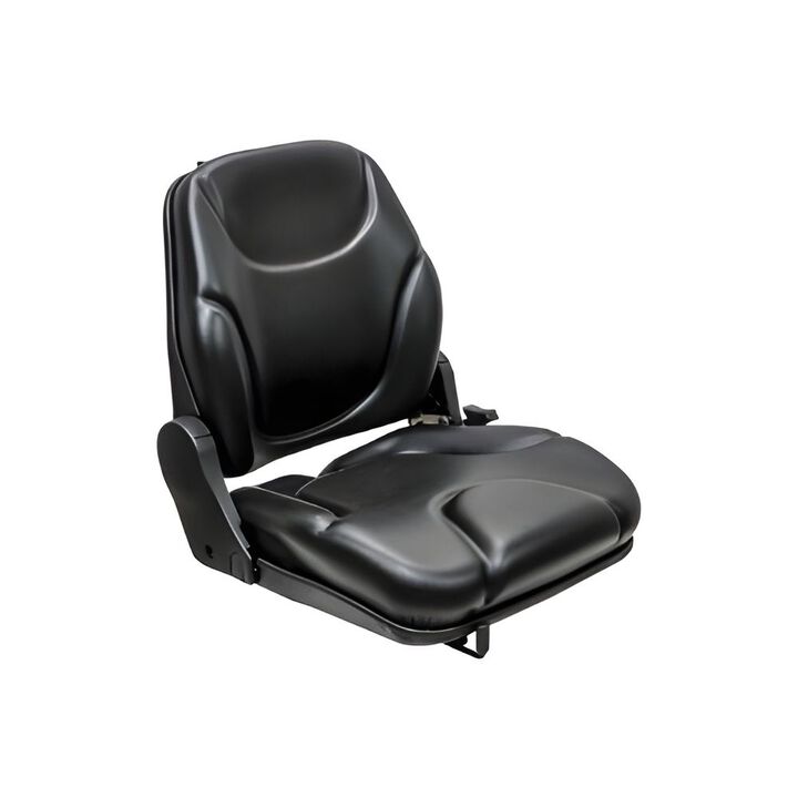Uni Pro Water-Resistant Adjustable Vinyl Backrest Seat Black, large image number 2