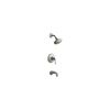 Kohler Mistos Nickel 1 Handle Bath & Shower Trim, small