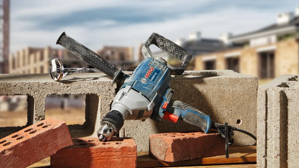 Bosch plastering mixing best sale drill