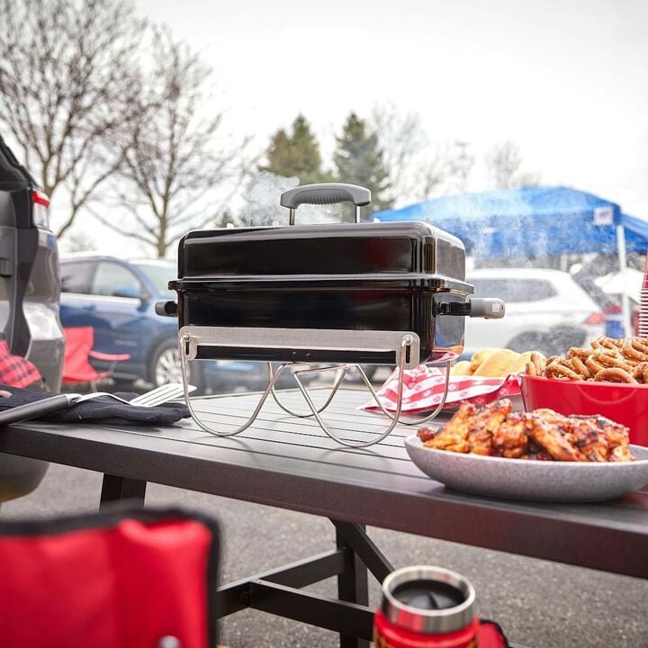 Weber Go-Anywhere 21 Inch Lightweight Charcoal Grill, Black, large image number 4