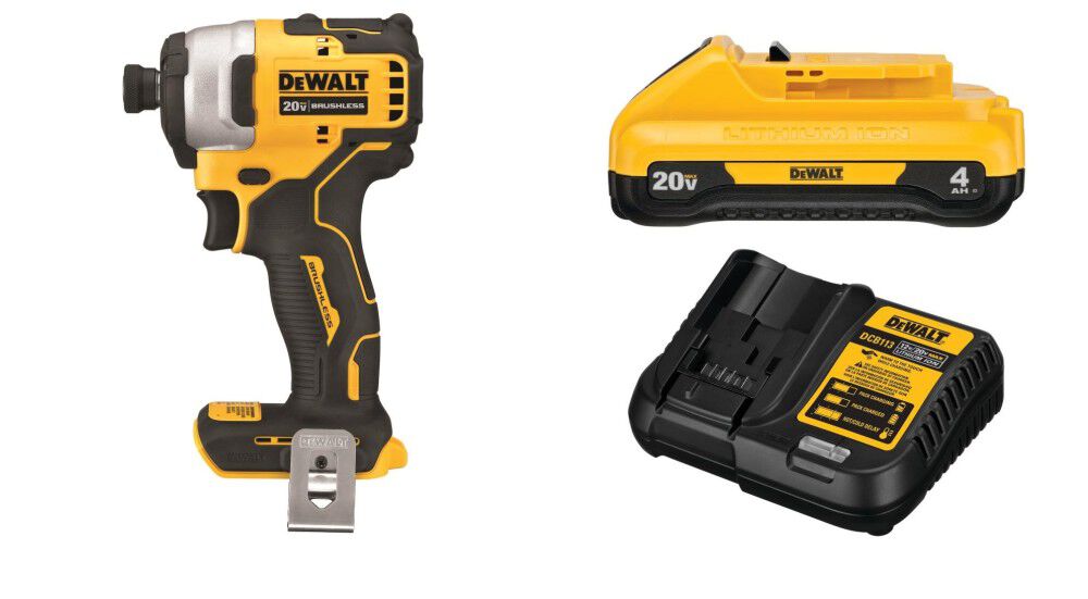 Dewalt dcf809b atomic 20v max hotsell compact brushless impact driver