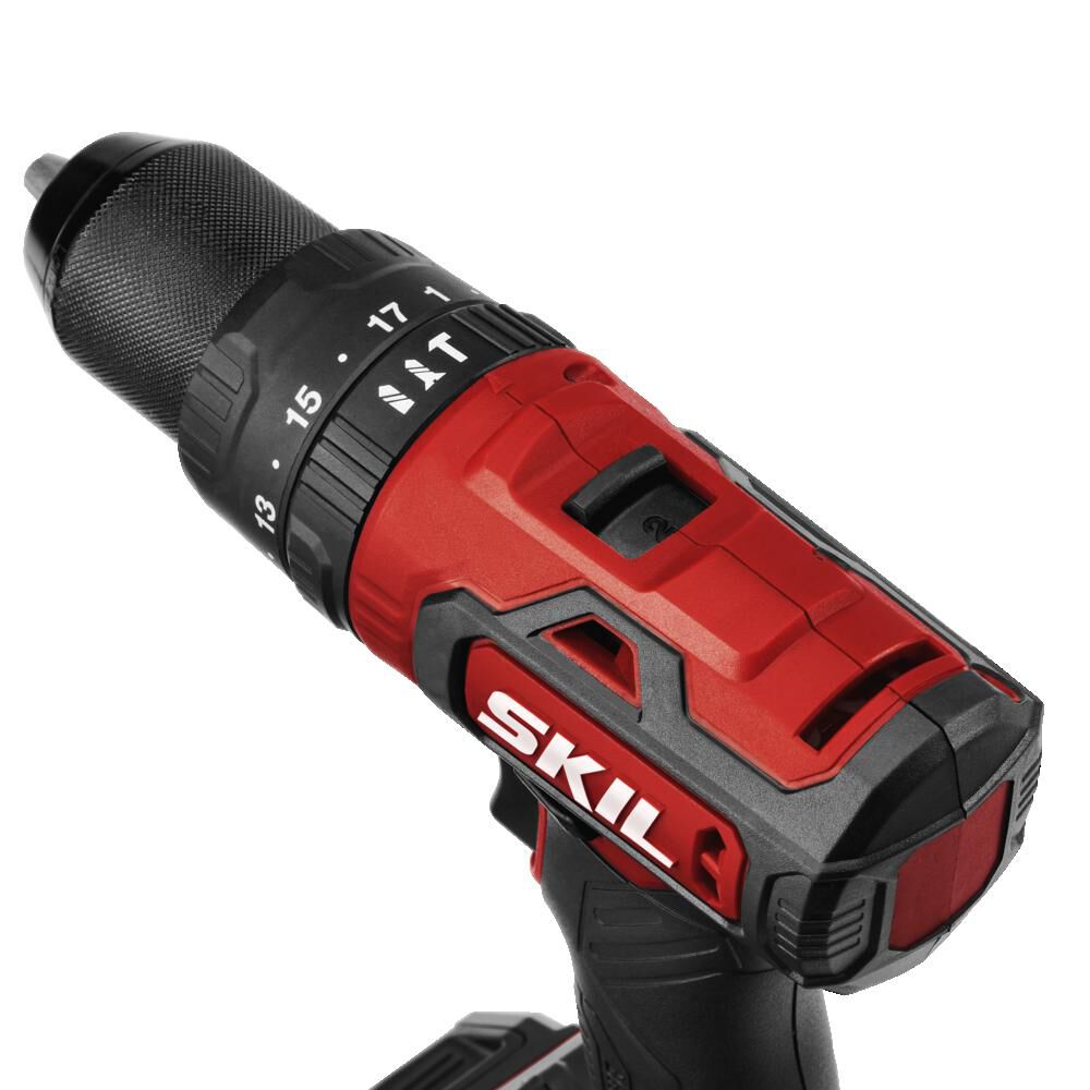 SKIL PWRCore 20 Brushless 20V 1 2 Hammer Drill Kit PWRJUMP Charger HD529402 Acme Tools