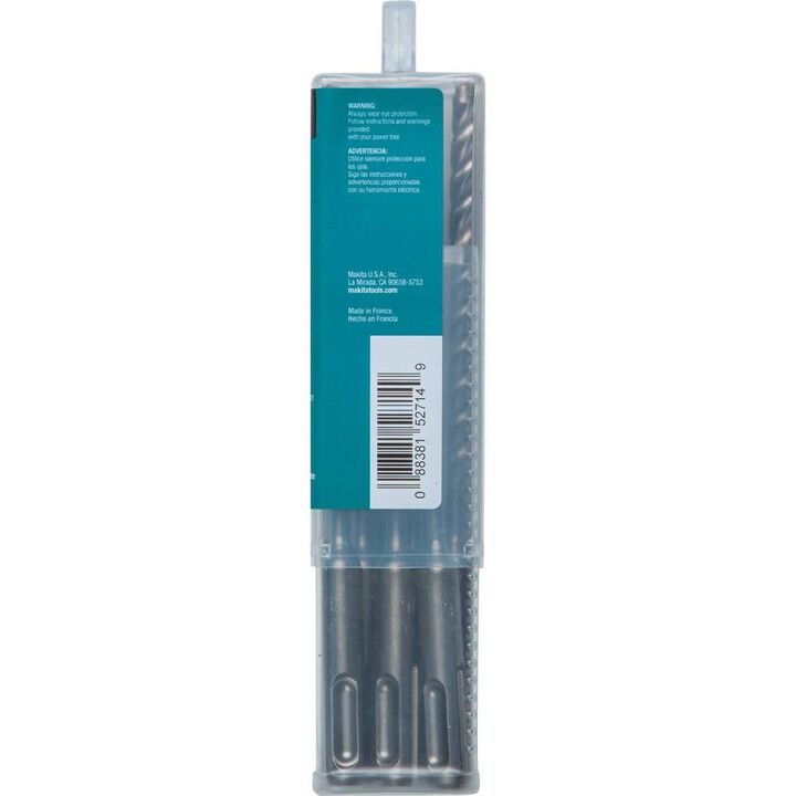 Makita 3/16 In. x 6 In. SDS-Plus Bit 3-Cutter 10/pk, large image number 11