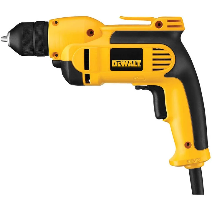 DEWALT 3/8 In. (10mm) VSR Pistol Grip Drill with Keyless Chuck