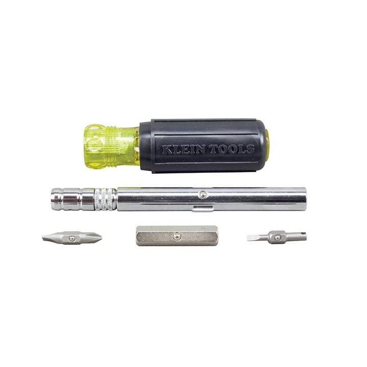 Klein Tools HVAC Slide Drive Multi-Bit Screwdriver/Nut Driver 8-in-1, large image number 4
