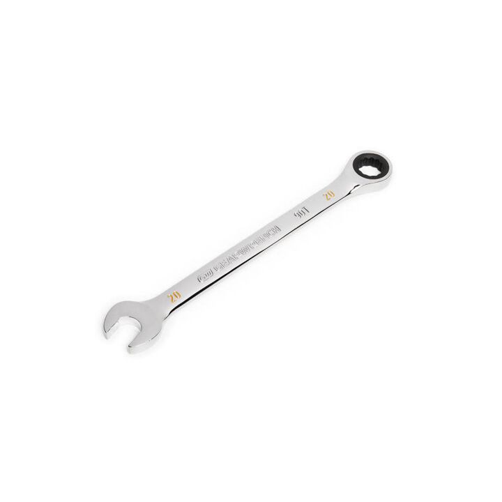 GEARWRENCH 20mm 90T 12 Point Ratcheting Combination Wrench, large image number 3