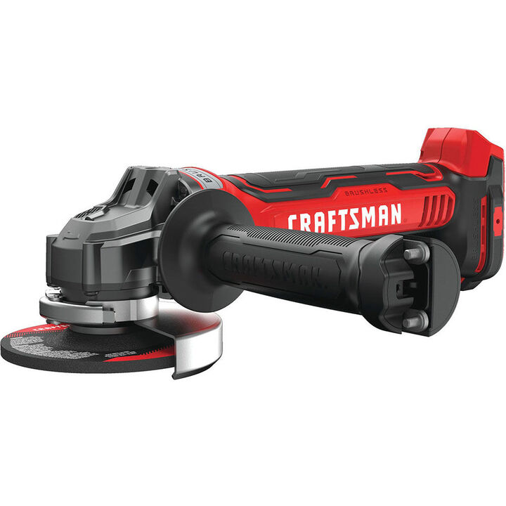 CRAFTSMAN V20* 4-1/2 Inch Brushless Small Angle Grinder (Bare Tool)