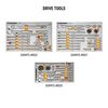 GEARWRENCH 1268 Piece MEGAMOD Master Mechanics Tool Set in Premium Modular Foam Trays with Tool Storage, small image number 5