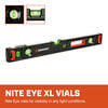 Crescent 24 Inch NITE EYE Aluminum Box Beam Level, small image number 2