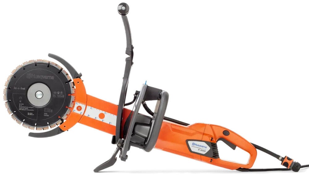 Husqvarna Construction K4000 Electric Cut-N-Brake 2.4 HP 16 Inch Power Cutter Body Only, large image number 2
