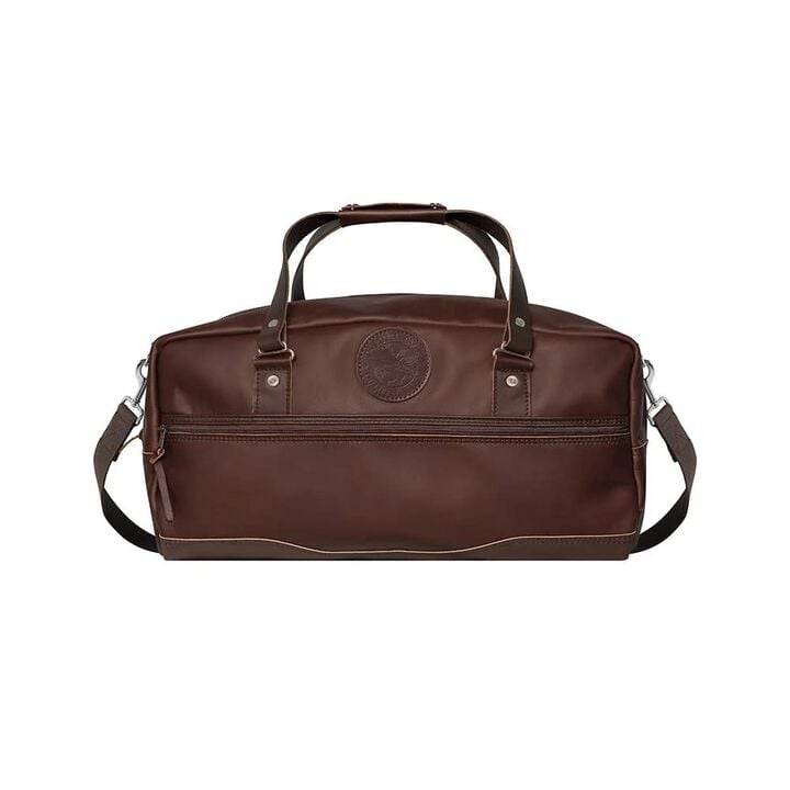 Duluth Pack Brown Leather Weekender Duffel
