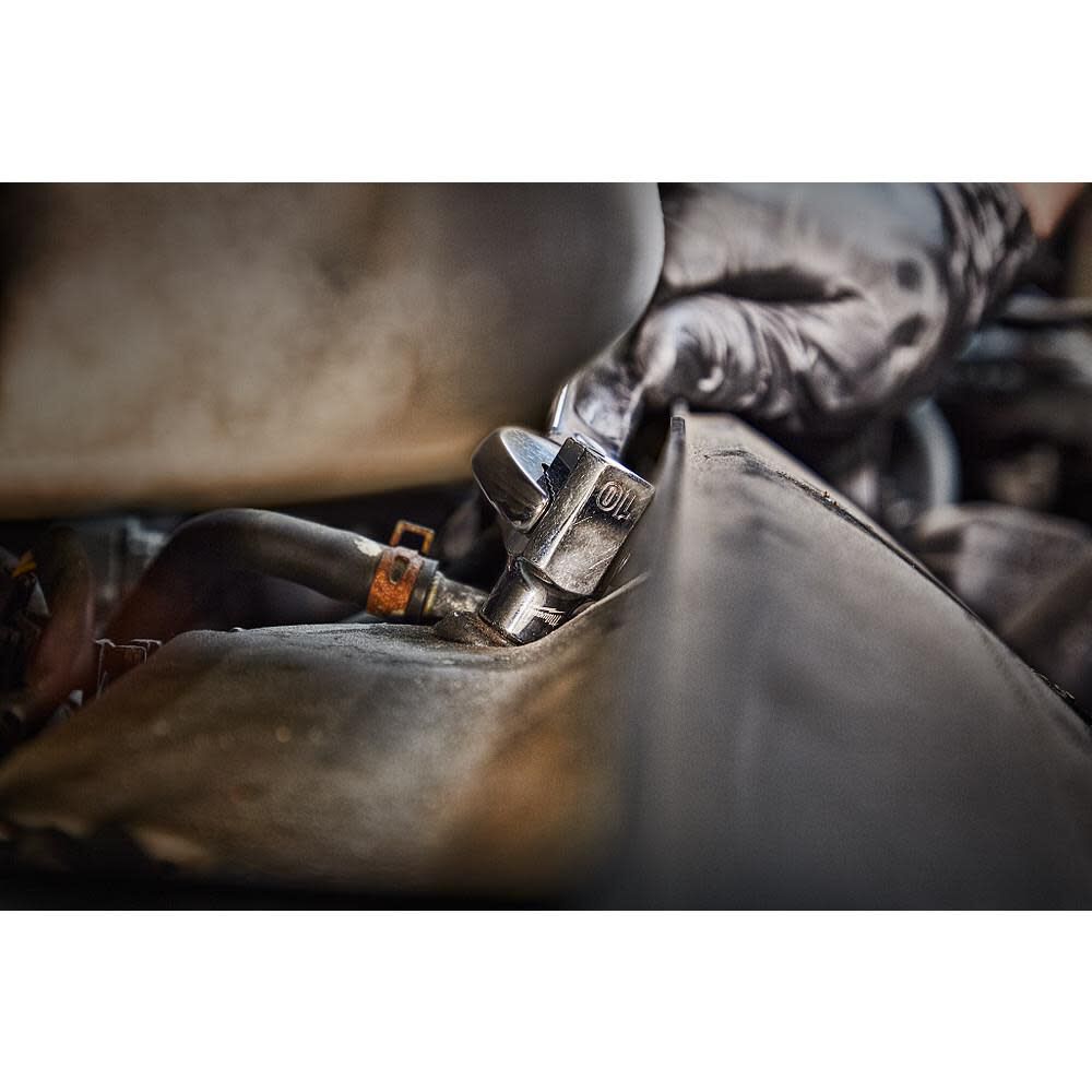 Milwaukee 3/8 in. Drive 5/16 in. SAE 6-Point Deep Socket, large image number 4