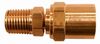 Coilhose Reusable Male Rigid Brass Fitting, small