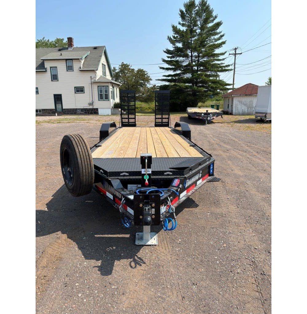 Diamond C LPX 22 Ft x 80 Inch Extreme Duty Tandem Axle Equipment Trailer, large image number 2
