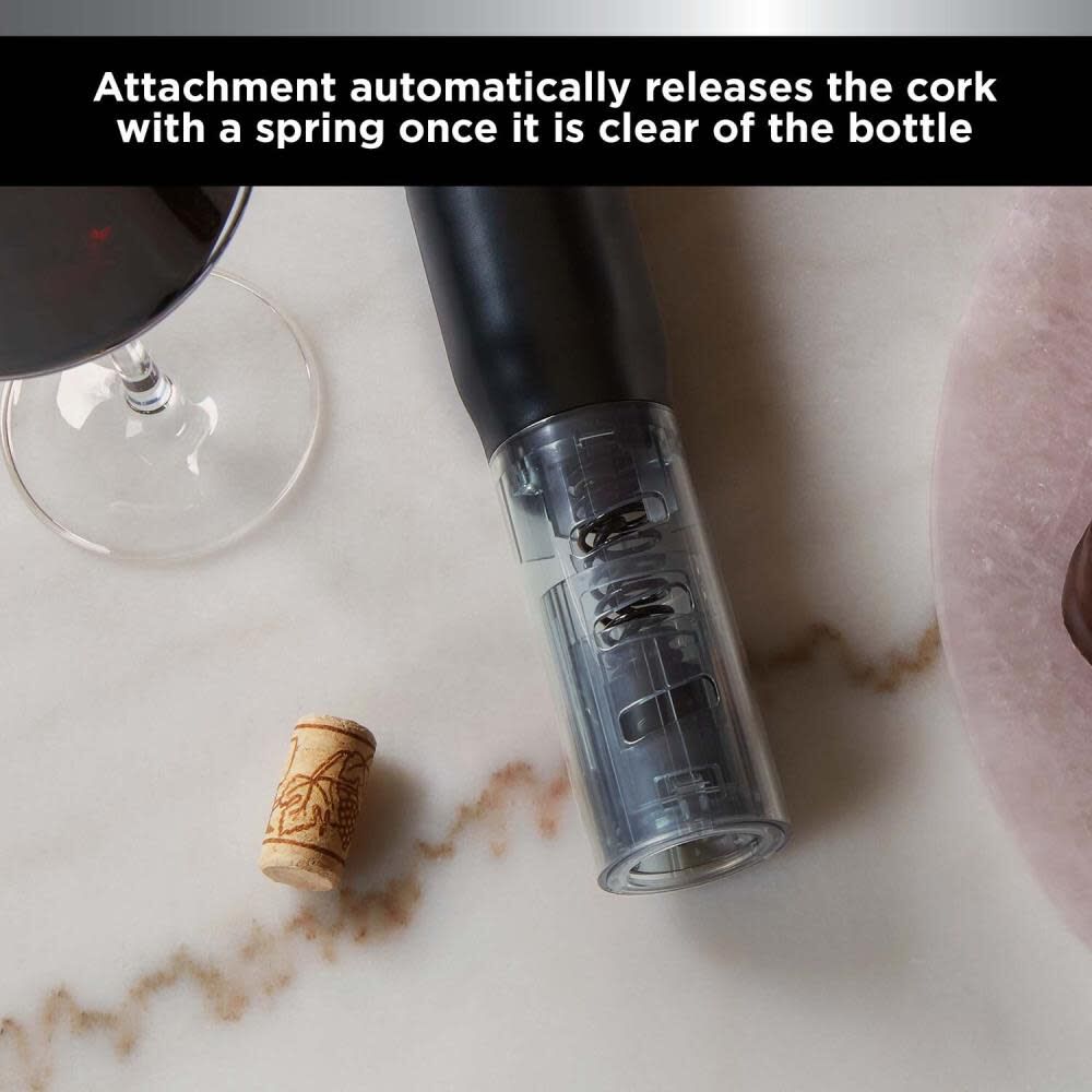 Black and Decker Kitchen Wand Wine Opener Attachment, large image number 4