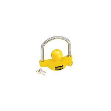 Reese Steel Universal Fit Trailer Coupler Lock with Two Keys