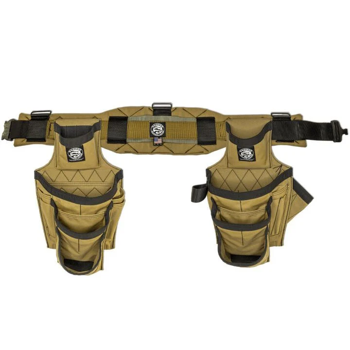 Badger Tool Belts Framer Toolbelt Set Sawdust Sage XL