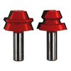Freud 1-15/32 In. (Dia.) Lock Miter Bit with 1/2 In. Shank, small image number 1