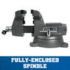 Wilton Mechanics Vises 6 In. Jaw with Swivel Base, small image number 5