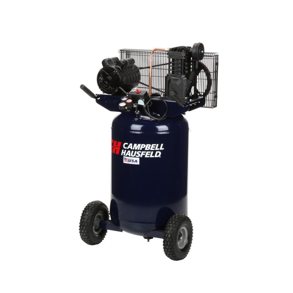 Campbell Hausfeld 30 Gallon Twin VT4800 Pump 135 PSI 120/240V Vertical Portable Air Compressor, large image number 6