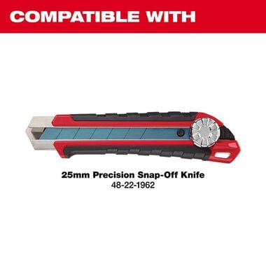 Milwaukee 25mm Precision Snap Blade 10PK, large image number 1