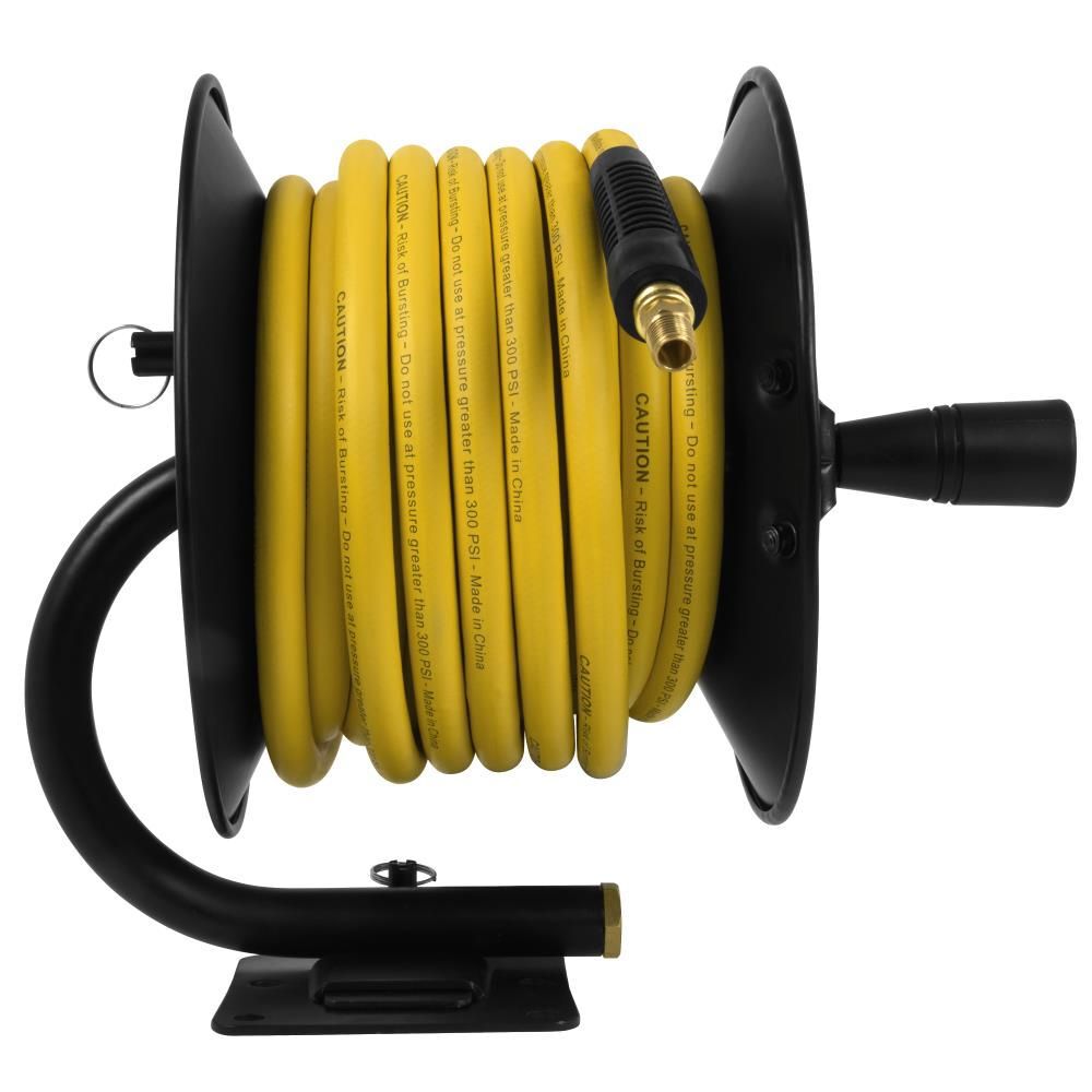 DEWALT 3/8 In. x 50 Ft. Manual Rubber Air Hose Reel, large image number 9
